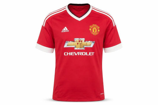 Mens UK Size S adidas Red Football T-Shirt