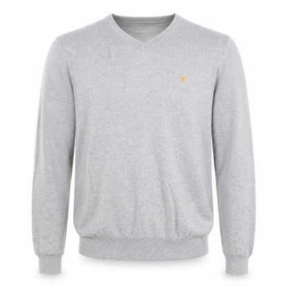 Mens UK Size M Farah Grey Pullover Jumper