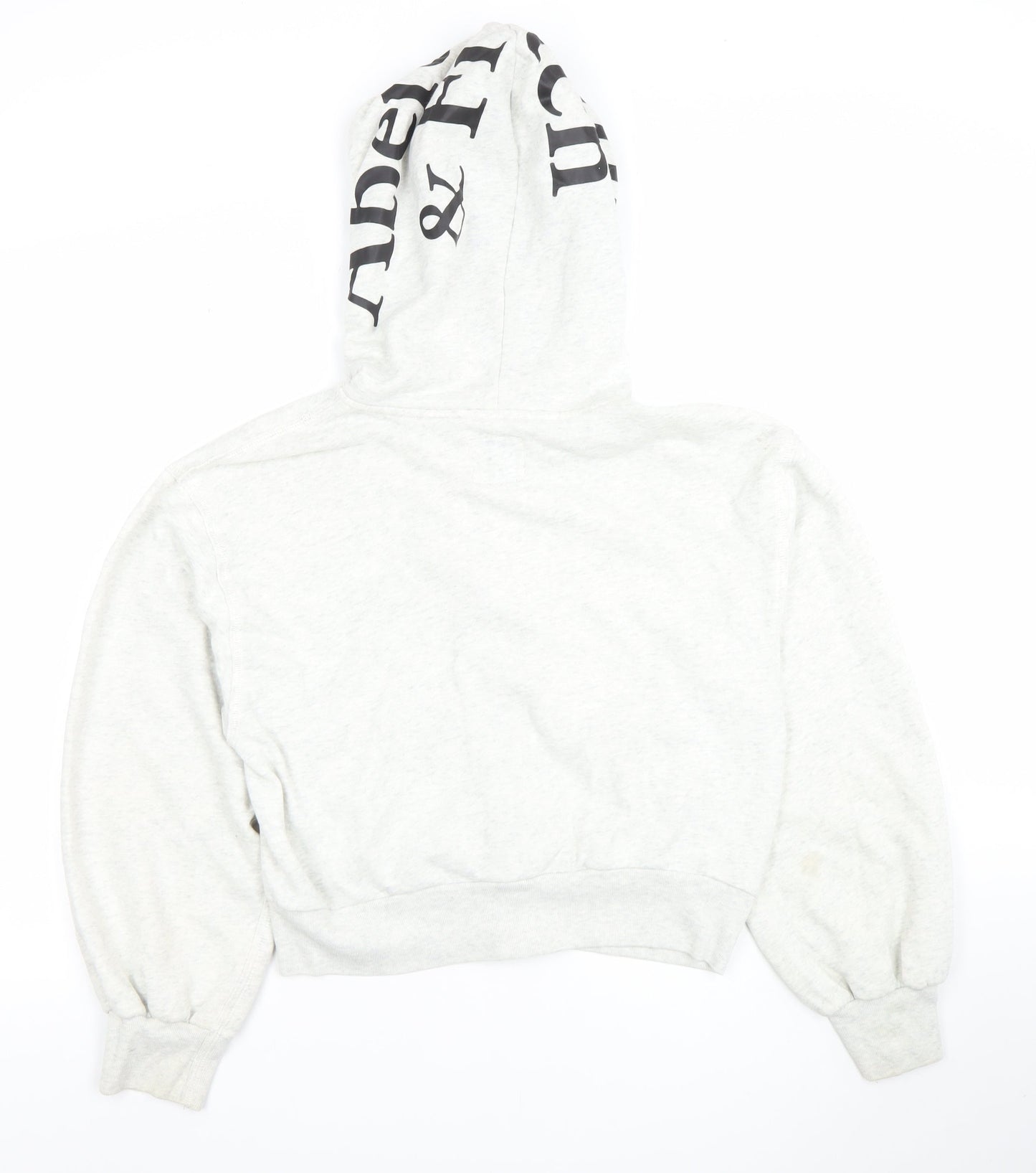 Abercrombie & Fitch Women’s Grey Full Zip Hoodie Size S Soft A&F Collection