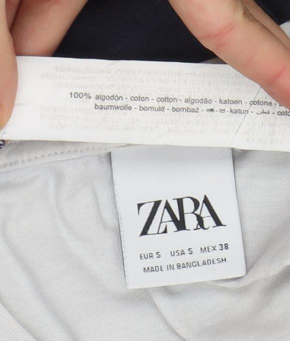 Mens UK Size S Zara Multicoloured  T-Shirt