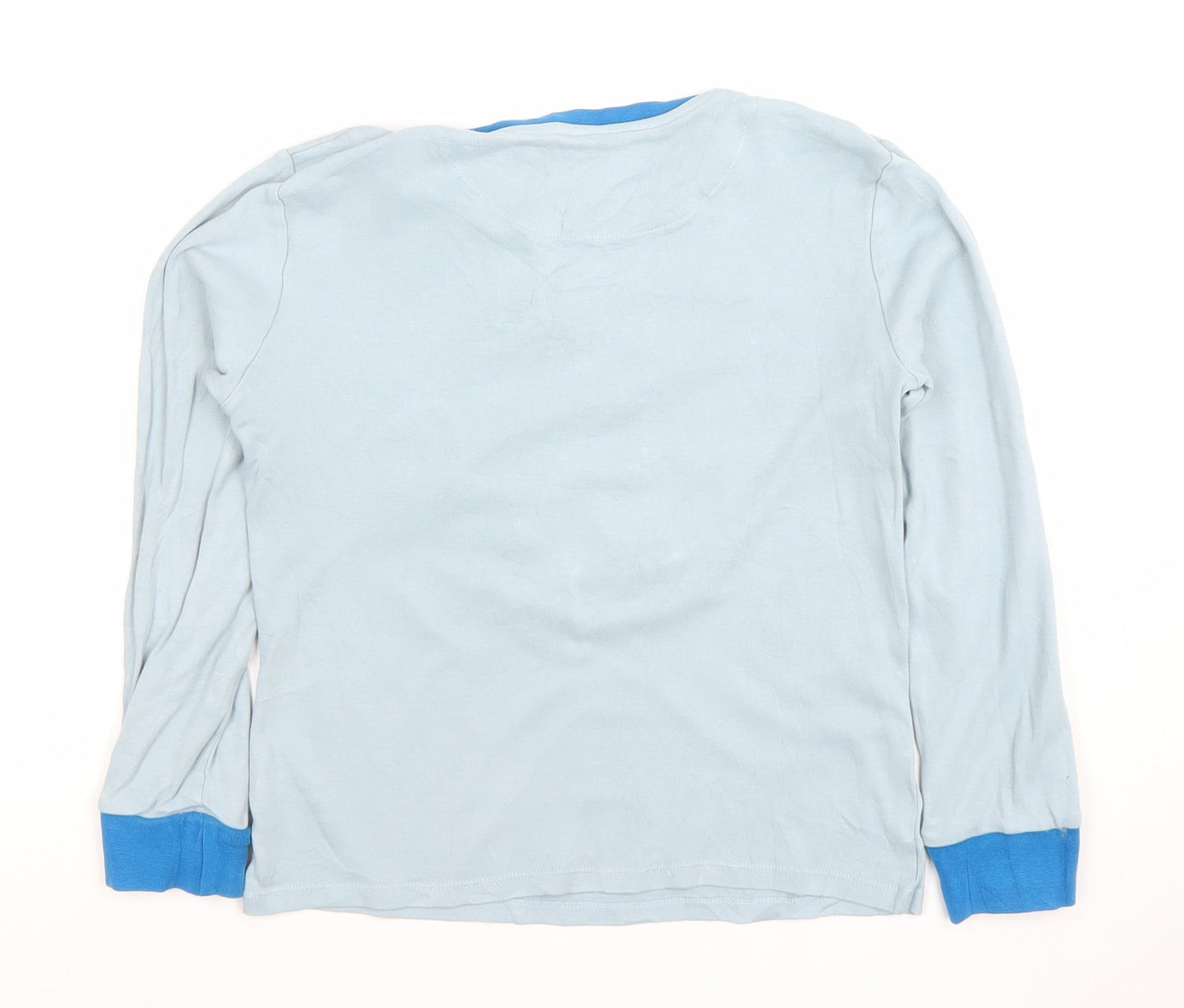 Boys UK Size 10 Years John Lewis Blue Basic T-Shirt