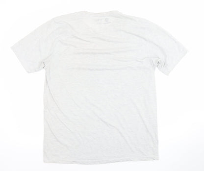 The Souled Store Men's Grey XL Batman Graphic Cotton T-Shirt