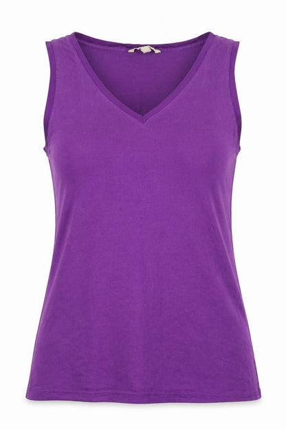 Womens UK Size S Banana Republic Purple Basic Tank