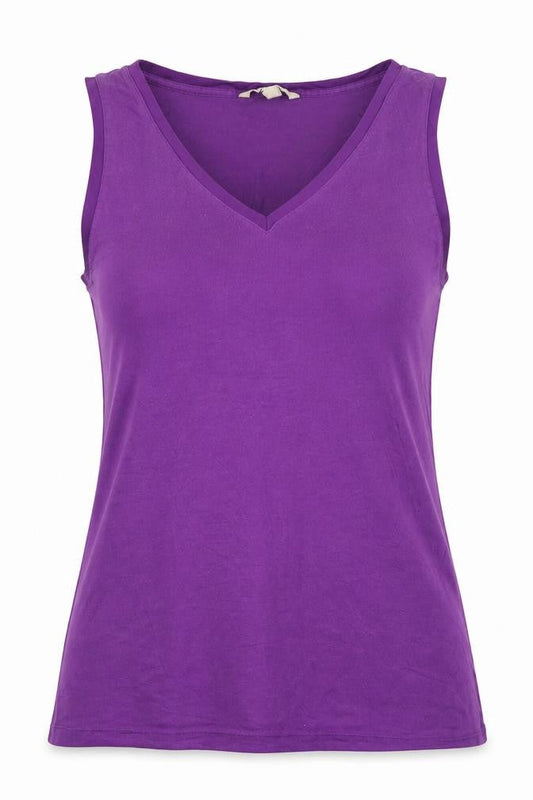 Womens UK Size S Banana Republic Purple Basic Tank