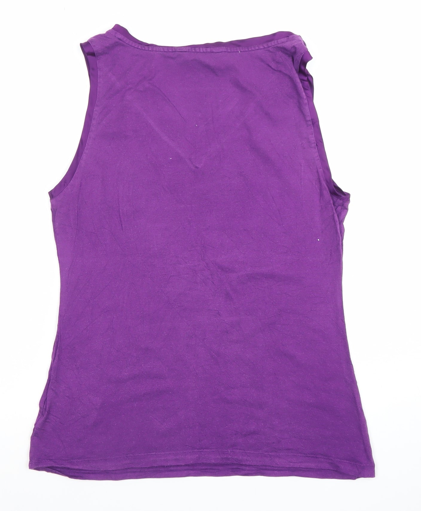 Womens UK Size S Banana Republic Purple Basic Tank