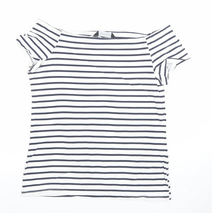Womens UK Size 16 Dorothy Perkins White Basic T-Shirt