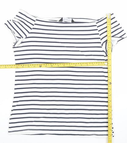 Womens UK Size 16 Dorothy Perkins White Basic T-Shirt