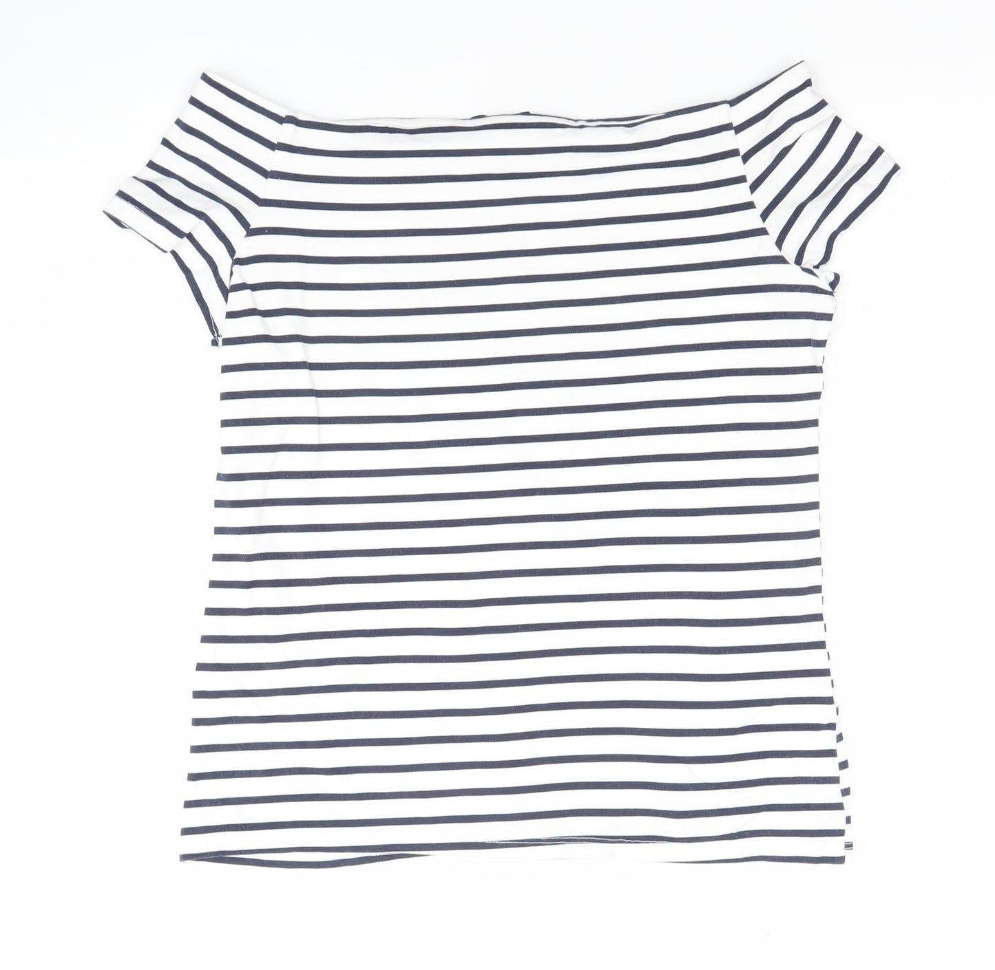 Womens UK Size 16 Dorothy Perkins White Basic T-Shirt