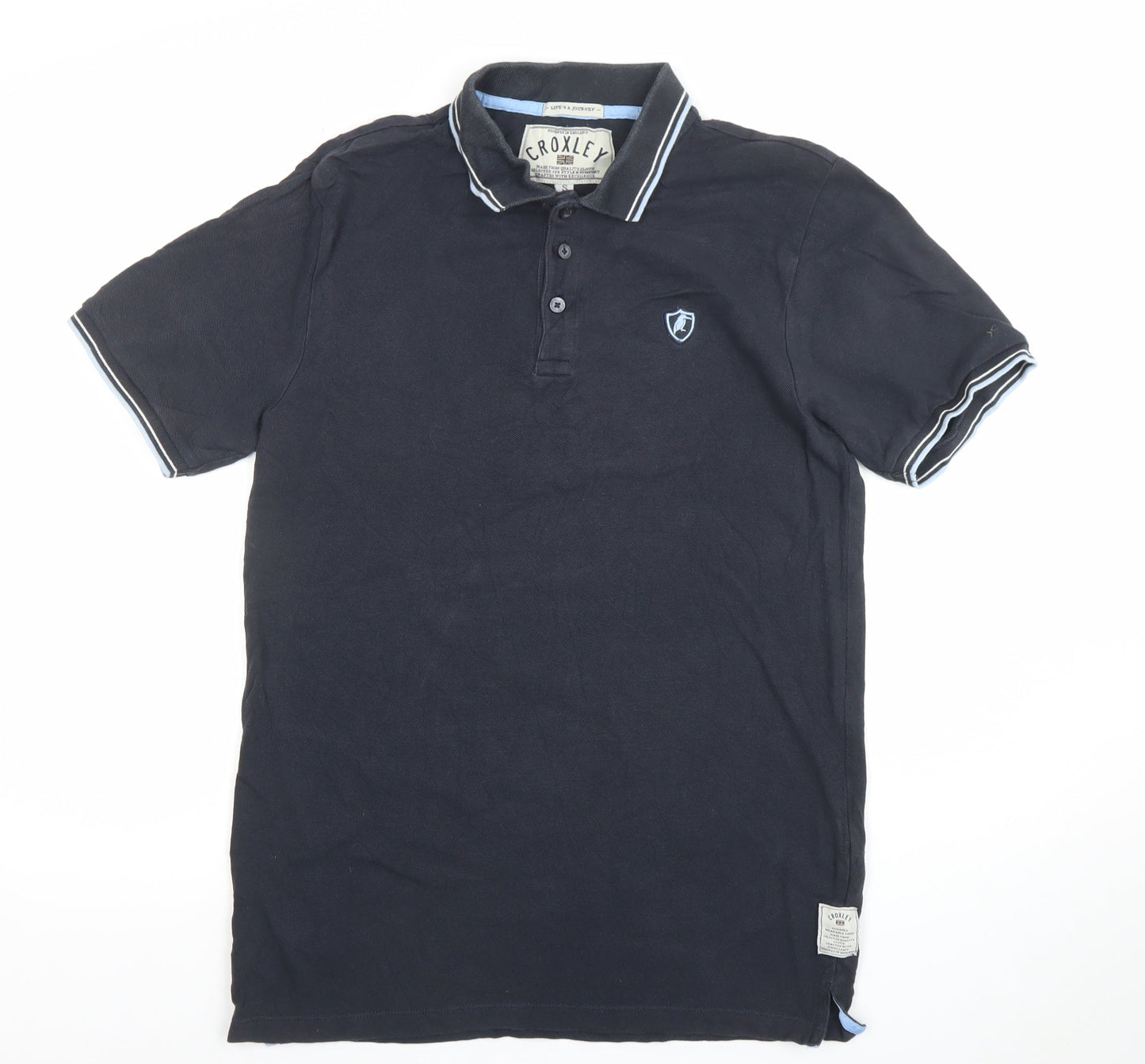 Mens UK Size S Croxley 100% Cotton Polo Shirt