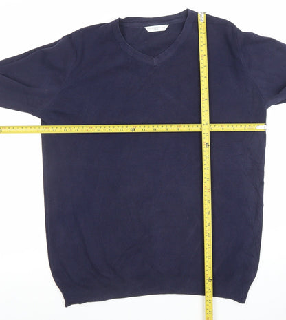 Boys UK Size 15-16 Years John Lewis Blue Pullover Jumper