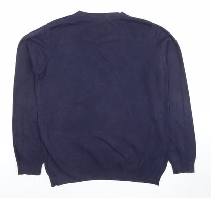 Boys UK Size 15-16 Years John Lewis Blue Pullover Jumper