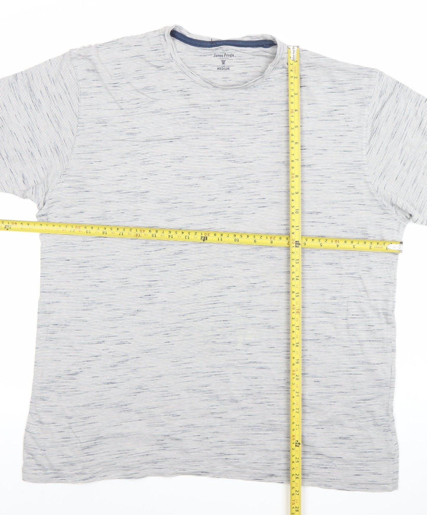 Mens UK Size M James Pringle Collection Grey  T-Shirt