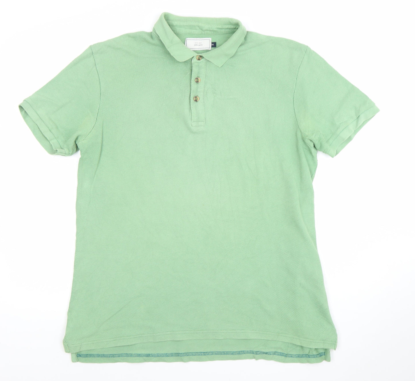 Mens UK Size M John Lewis Cotton Polo Shirt