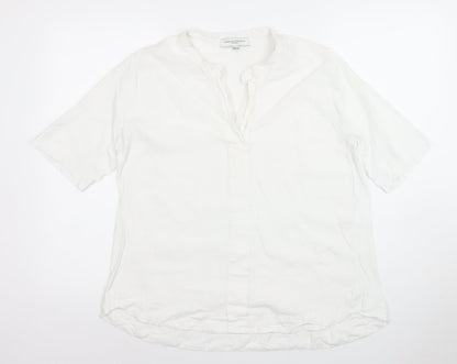 Womens UK Size L Carolyn Donnelly The Edit White Basic Blouse