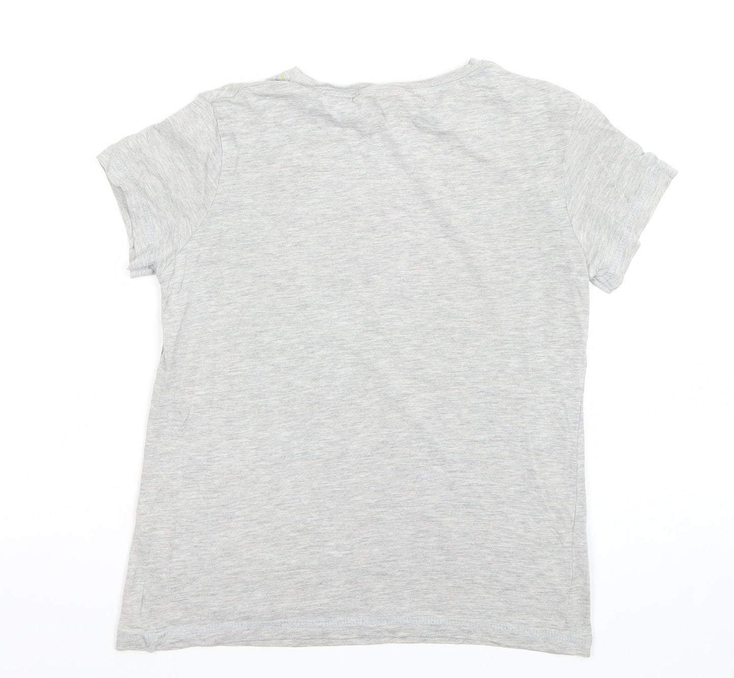 Boys UK Size 10-11 Years Jurassic World Grey Basic T-Shirt