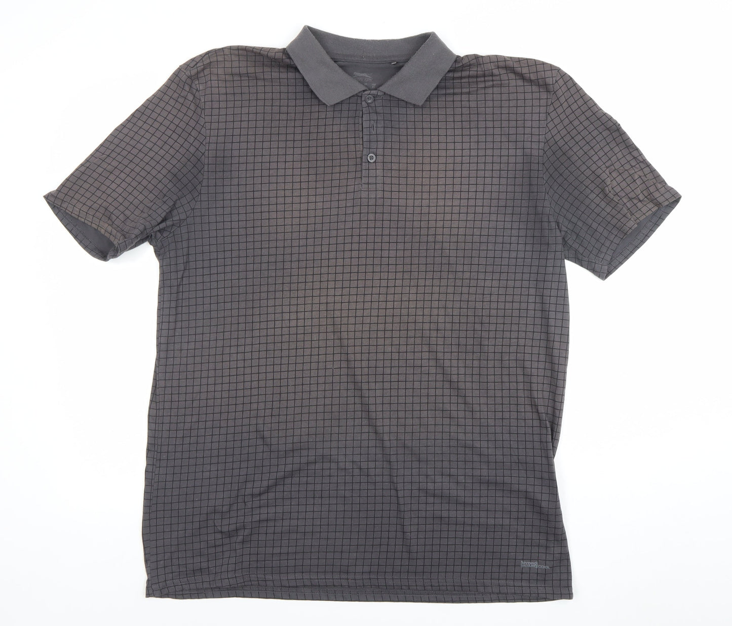 Mens UK Size L Slazenger Polyester Blend Polo Shirt