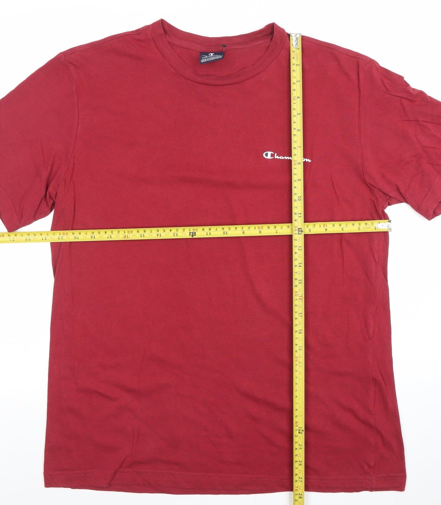 Mens UK Size L Champion Red  T-Shirt