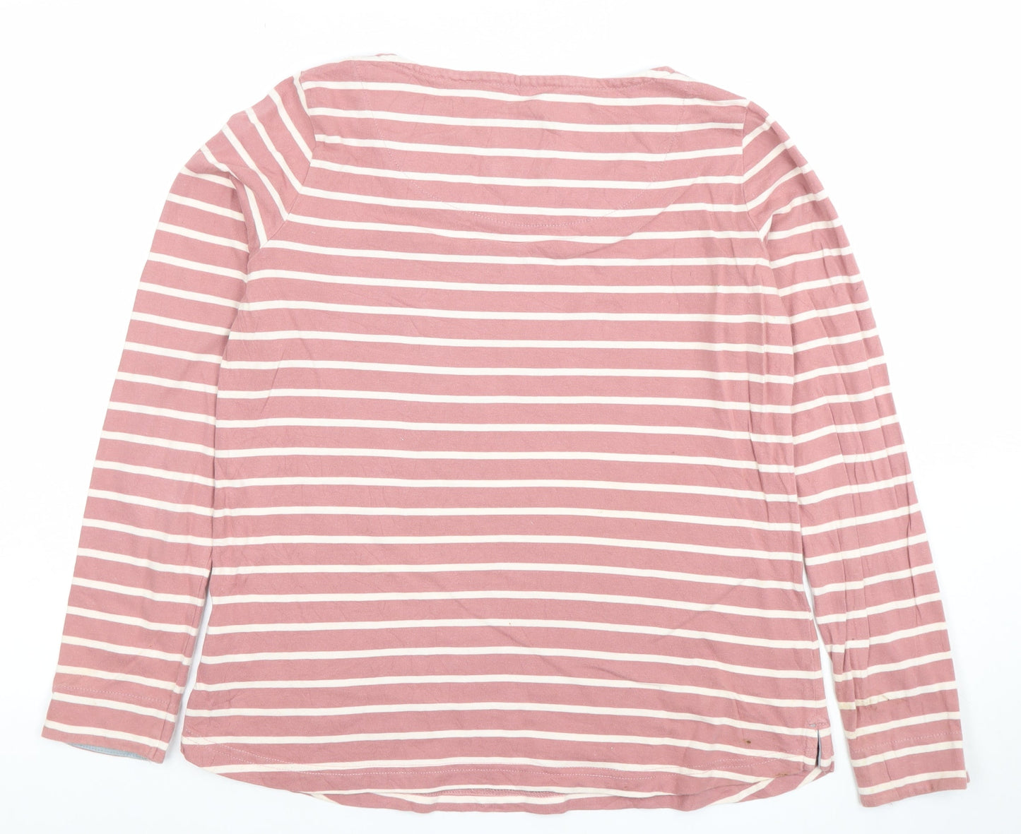 Womens UK Size 12 Mistral Pink Basic T-Shirt