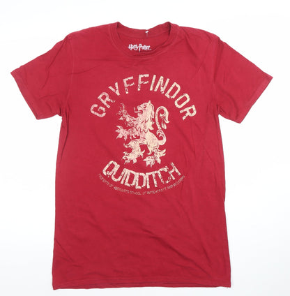 Mens UK Size M Harry Potter Red  T-Shirt