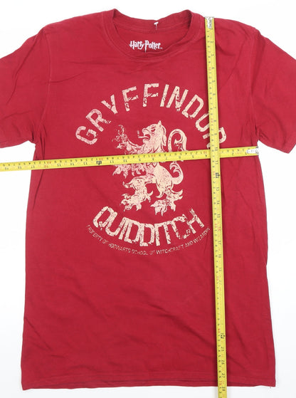 Mens UK Size M Harry Potter Red  T-Shirt