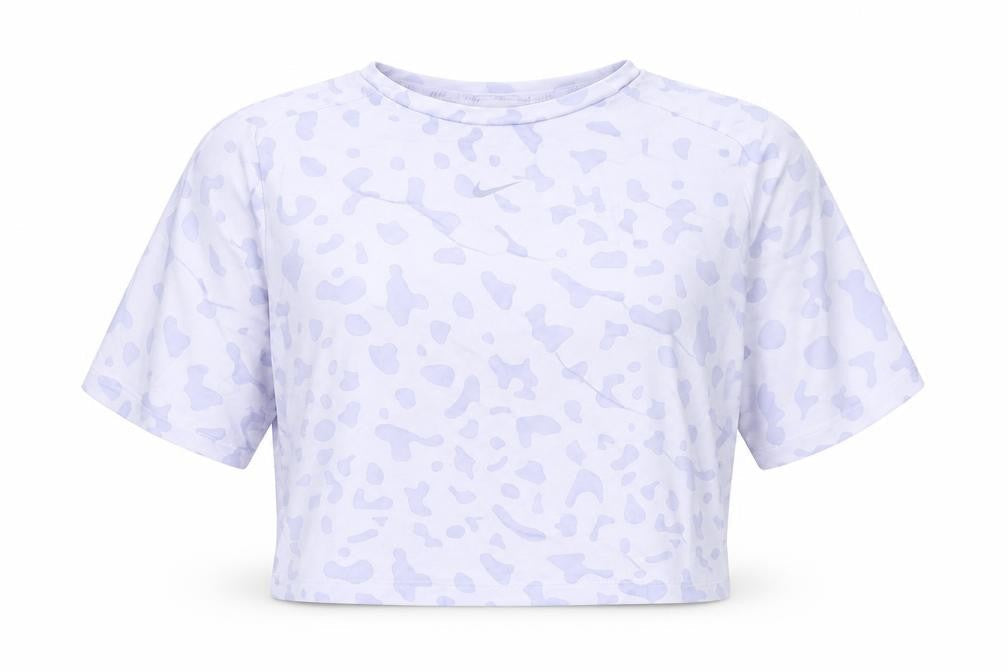 Womens UK Size XL Nike White Cropped T-Shirt