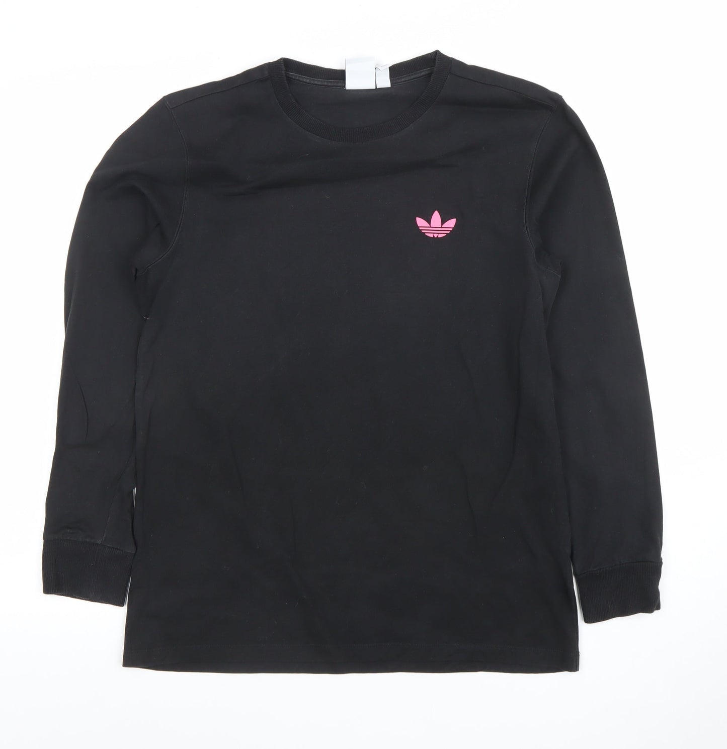 Womens UK Size 8 adidas Black Pullover Sweatshirt