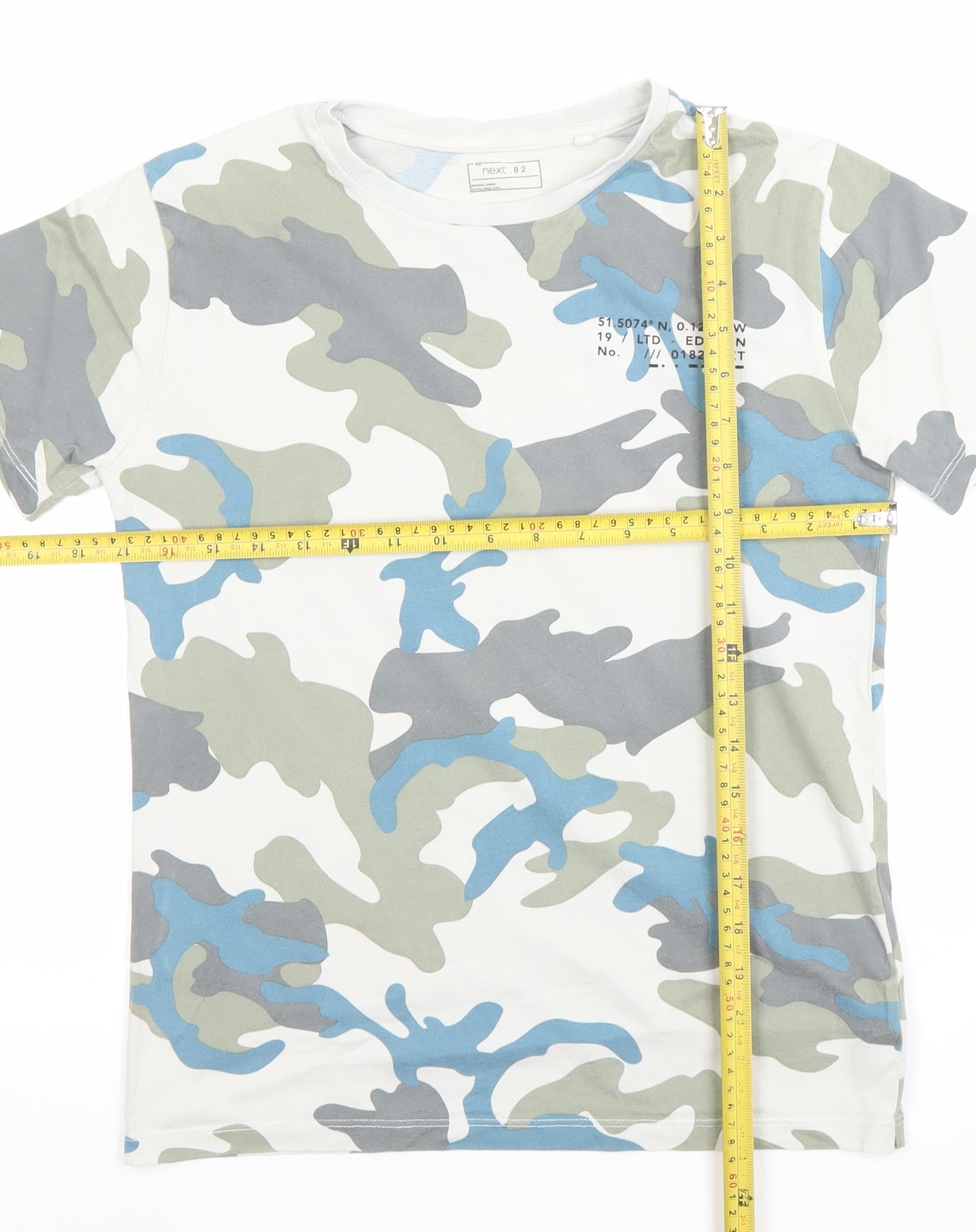 Boys UK Size 11 Years NEXT Multicoloured Basic T-Shirt