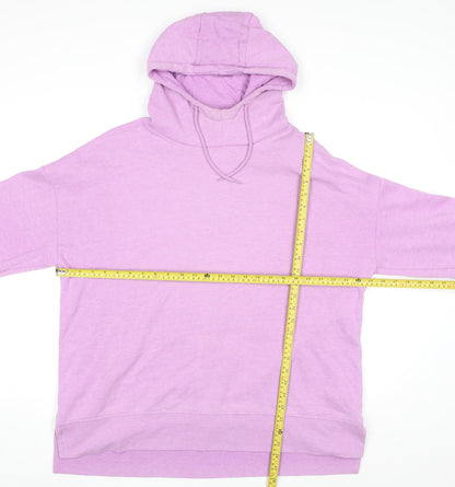 Womens UK Size L Dunnes Pink Pullover Hoodie