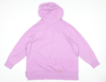 Womens UK Size L Dunnes Pink Pullover Hoodie