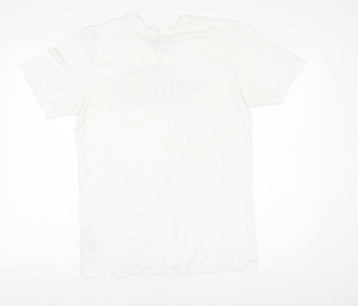 The North Face Men's White Small Logo Graphic T-Shirt