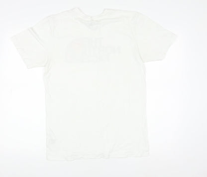 The North Face Men's White Small Logo Graphic T-Shirt