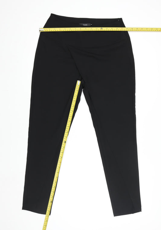 Womens UK Size M ÂME Slim Fit Leggings Black Trousers