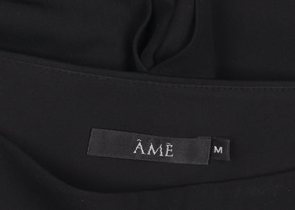 Womens UK Size M ÂME Slim Fit Leggings Black Trousers