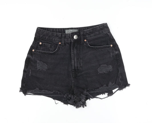 Womens UK Size 6 Primark Regular Fit Cut-Off Shorts