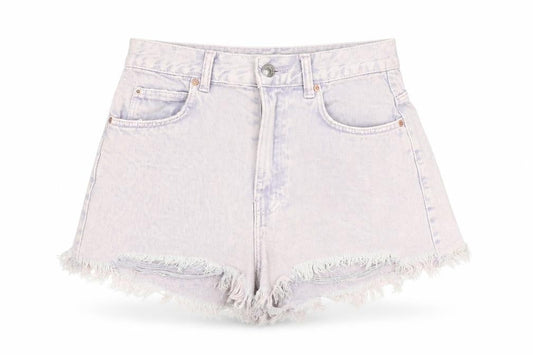 Womens UK Size 6 Pull & Bear Regular Fit Cut-Off Shorts
