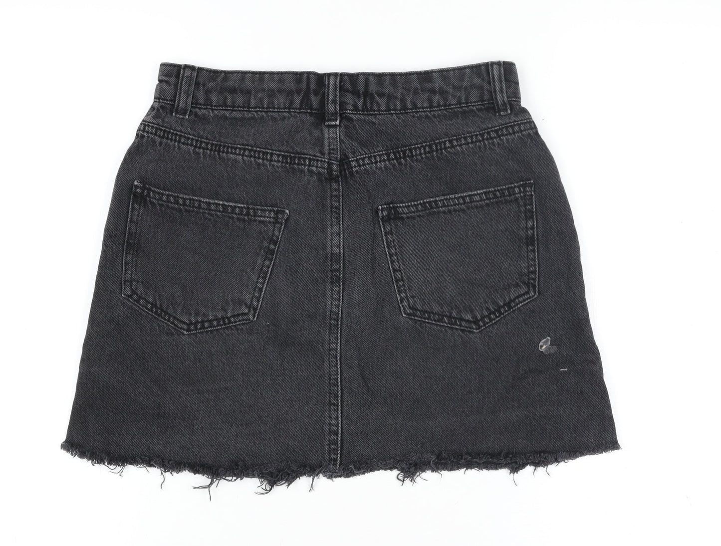 Womens UK Size 8 Miss Selfridge Mini Denim Skirt