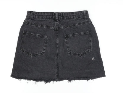 Womens UK Size 8 Miss Selfridge Mini Denim Skirt