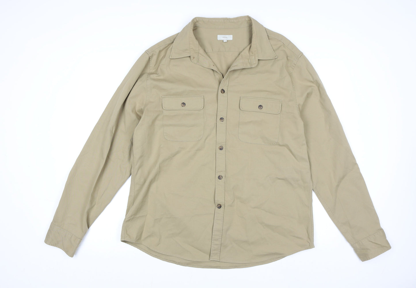 Womens UK Size XL Moss Beige Basic Jacket