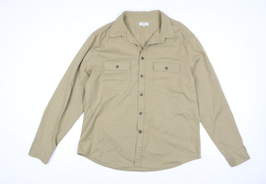 Womens UK Size XL Moss Beige Basic Jacket