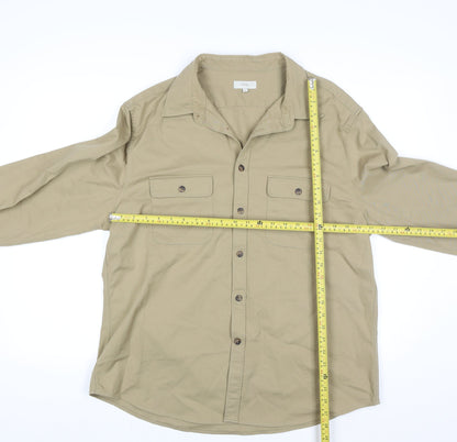 Womens UK Size XL Moss Beige Basic Jacket