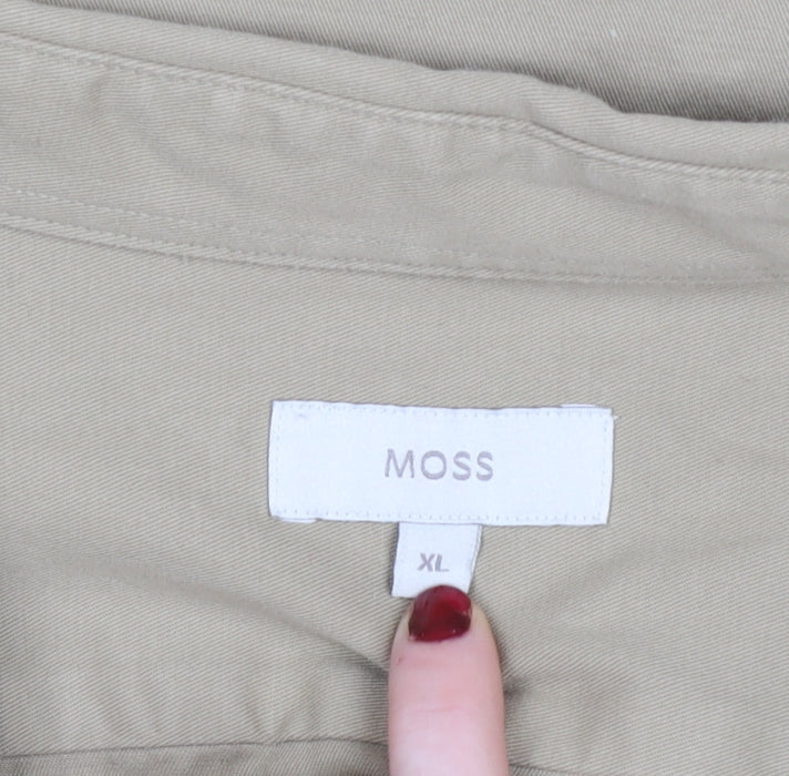Womens UK Size XL Moss Beige Basic Jacket