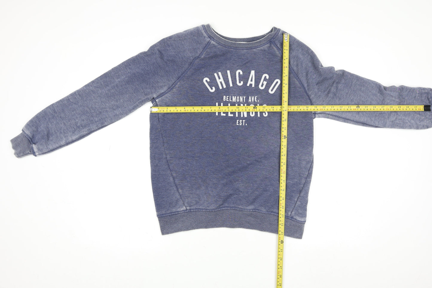 Womens UK Size S NEXT Blue Pullover Sweatshirt