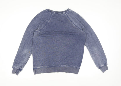 Womens UK Size S NEXT Blue Pullover Sweatshirt