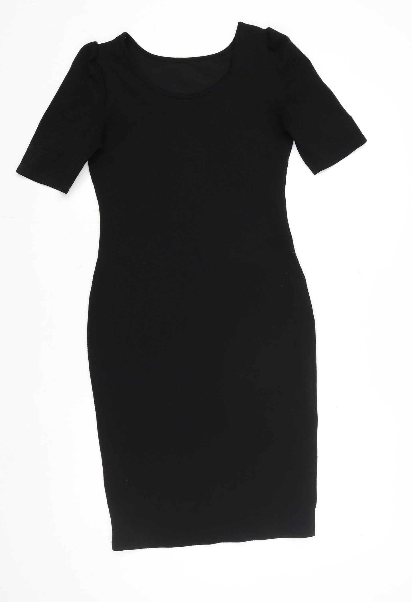 Dorothy Perkins Women’s Black Bodycon Knee Length Dress Size 8