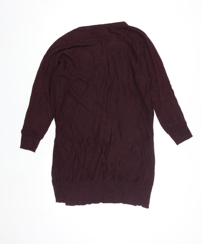 Womens UK Size 12 Dunnes Brown Tunic Blouse