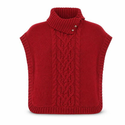Womens UK Size S Nula Bug Red Cape Jumper