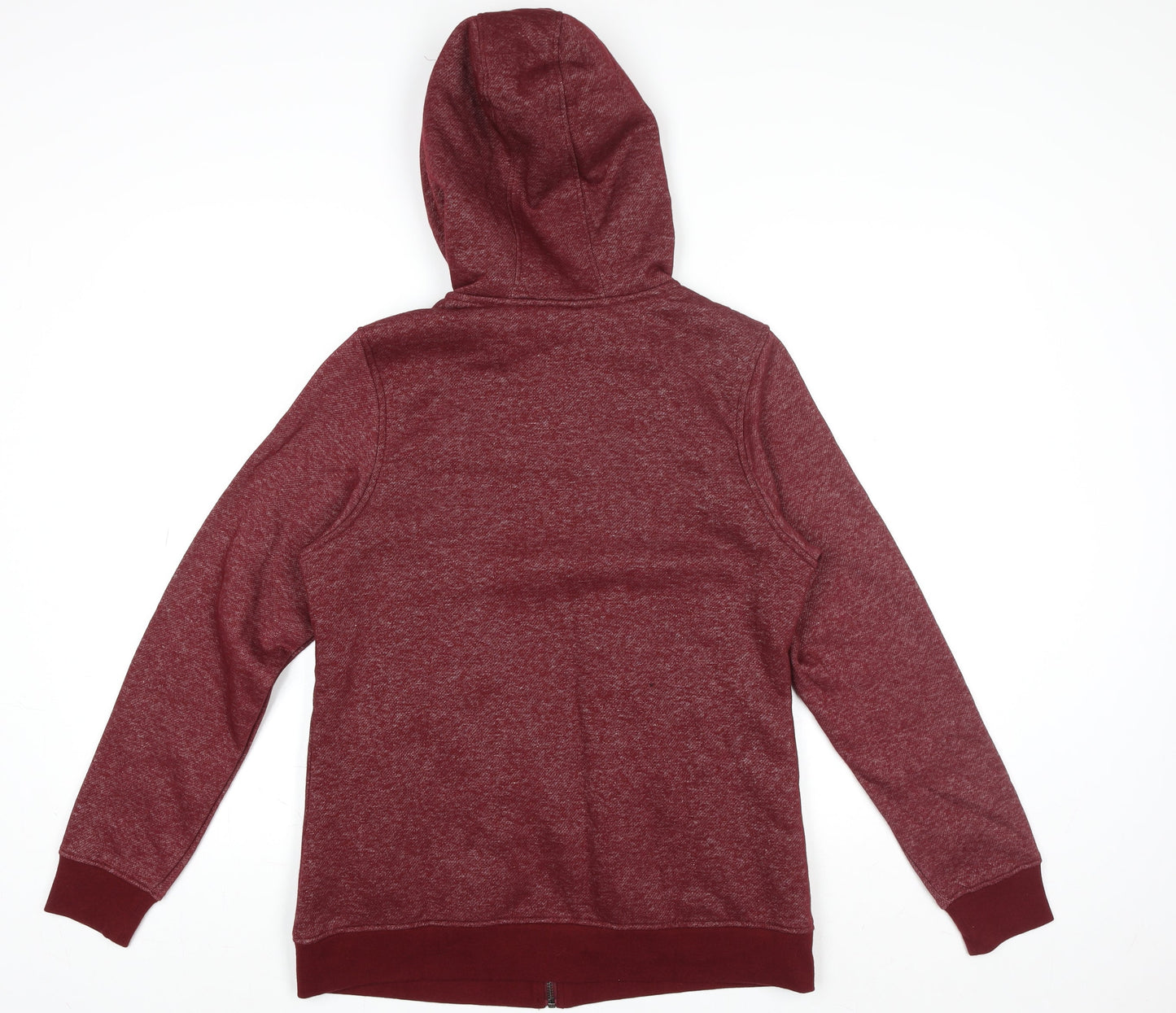 Esmara Women's Red Hooded Full Zip Fleece Lined Jacket Size 16