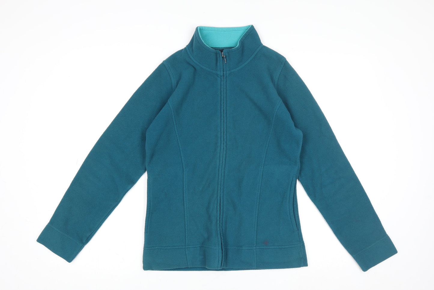 Womens UK Size 10-12 ISLE Essentials Blue Basic Jacket