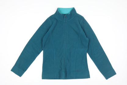 Womens UK Size 10-12 ISLE Essentials Blue Basic Jacket