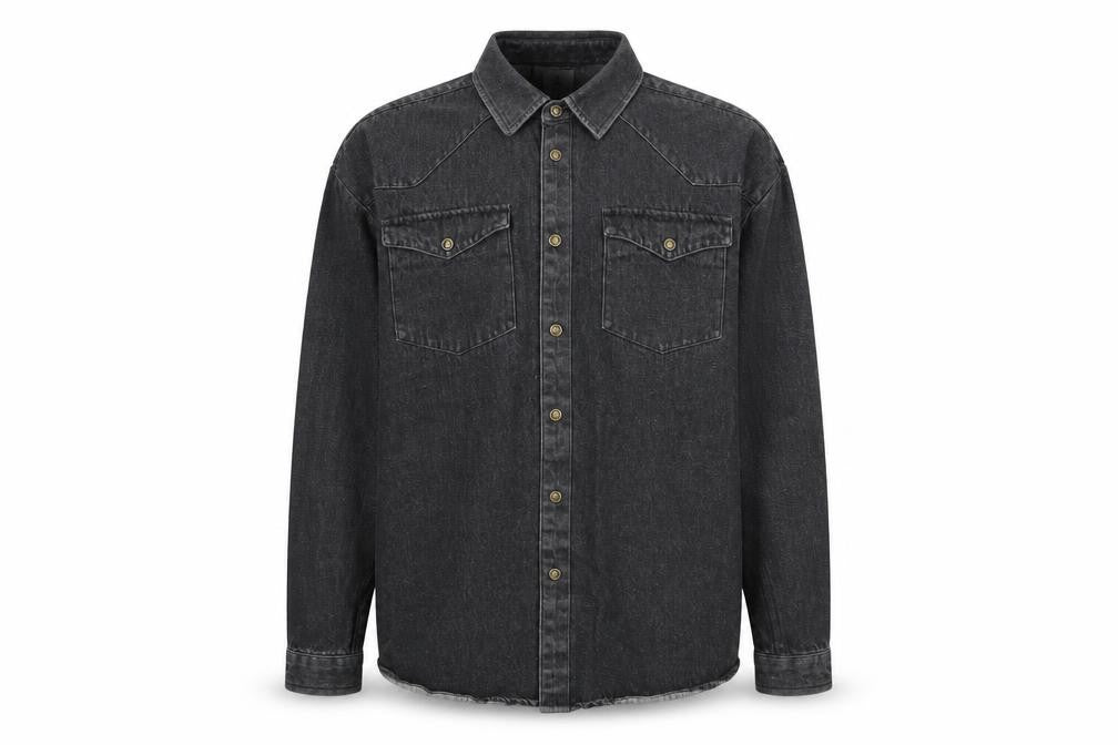 Womens UK Size XS COLLUSION Black Denim Jacket
